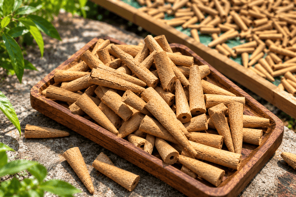 100% Handmade Natural Agarwood Incense Cones – Ngu Tram - Image 2